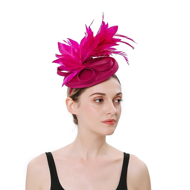 Fascinators Sinamay Kentucky Derby Horse Race Cocktail Retro British ...