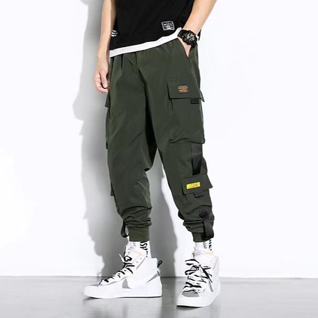 Men's Cargo Pants Cargo Trousers Joggers Trousers Harem Pants ...