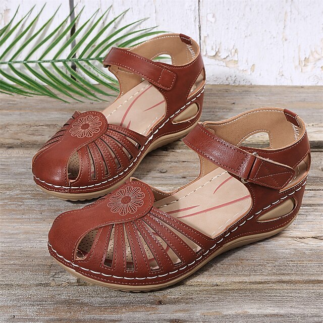 Women's Sandals Wedge Sandals Plus Size Barefoot Sandals Outdoor Beach