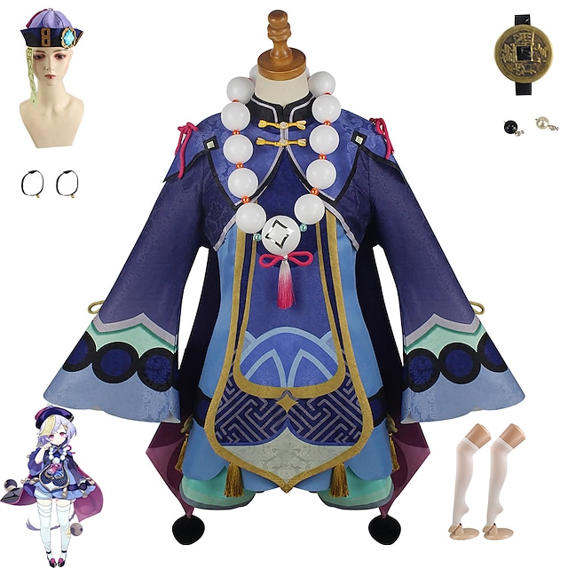  Genshin Impact Cosplay Anime Cosplay Kostüm Outfits Cosplay-Anzüge Perücke Kostüm Für Damen Erwachsene