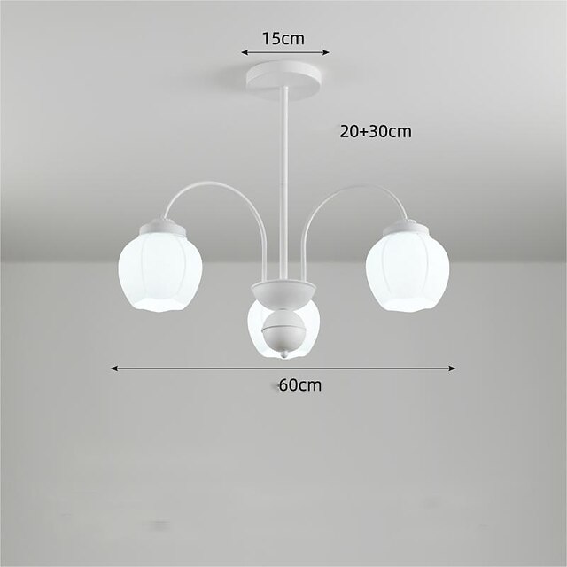 Gold Double Head Wall Lamp - 6W LED Flower Sconce With 3 Color Modes