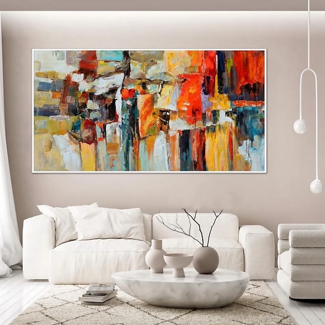 Handmade Oil Painting Canvas Wall Art Decoration Modern Abstract for ...