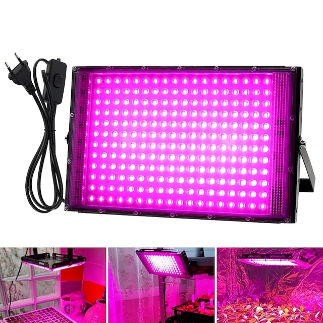  Plants Light Phytolamp For 216 Led Grow Light Phyto Lamp Full Spectrum Bulb Hydroponic Lamp Greenhouse Flower Seed Grow Tent