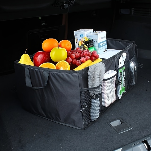  ящик для хранения багажника автомобиля складной большой емкости ящик для хранения изоляции автомобиля оксфордская ткань утолщенный ящик для хранения автомобильный органайзер автомобильные аксессуары