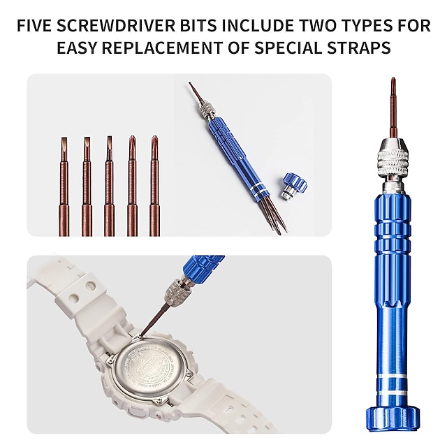 Watch Repair Kit Professional Watch Battery Replacement Tool Kit