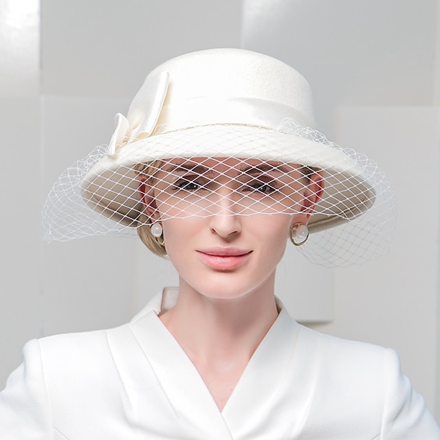  toamnă și iarnă 2022 nouă pălărie britanică versatilă din lână pentru banchet pentru femei