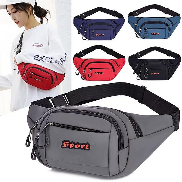  Fanny Packs for Women Fashionable Stylish Cute Nylon Designer Fanny Pack Waterproof Waist Belt Bag Pouch Chest Sling Fannypack's Crossbody bags Sport Workout Travel Work Valentines Day Gift for him