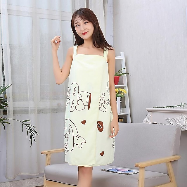 Printing Changeable Bath Towel Changeable Bath Skirt Can Wear Bath