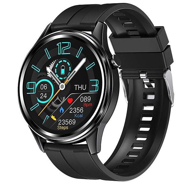  2023 Smart Watch 1.28 inch Smartwatch Fitness Running Watch Bluetooth Pedometer Call Reminder Sleep Tracker Compatible with Android iOS Women Men Long Standby Media Control Message Reminder IP68