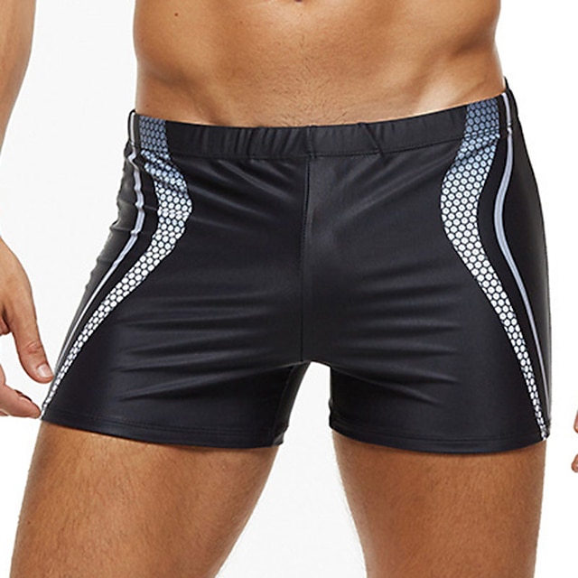  Homme Maillots de Bain short de bain Short de bain Short Imprimer Imprimés Photos Confort Respirable Vacances Sortie Hawaïen Bohème Noir Bleu