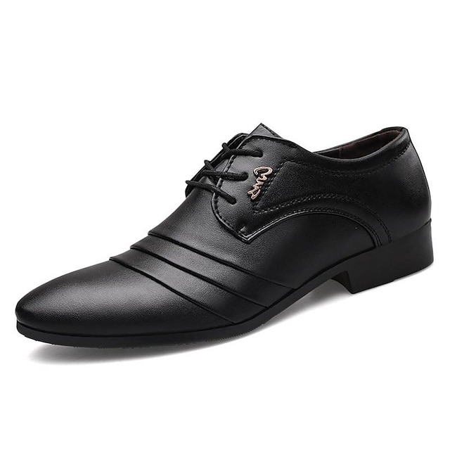  Homme Mocassins et Slip On Chaussures habillées Manteaux en similicuir Entreprise Décontractées Mariage du quotidien Polyuréthane Respirable Augmentation de la hauteur Mocassins Dé à coudre noir