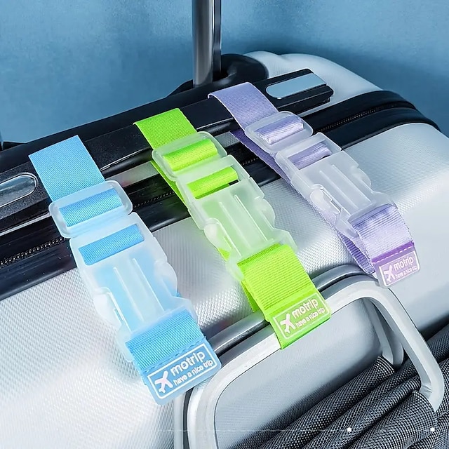  5 stk multifunksjonell bagasjeryggsekk hengende spenne reiseboks arbeidsbesparende veske anti-tapt sikkerhetsspenne