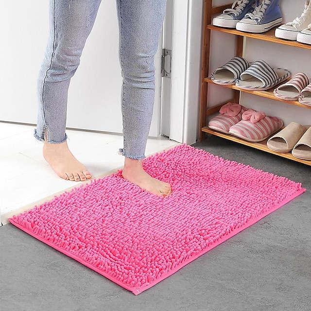  alfombra de baño de chenilla alfombra de baño antideslizante, tapetes antideslizantes tapete de puerta alfombra de baño antideslizante alfombras de cocina felpudos tapete para sala de estar, baño