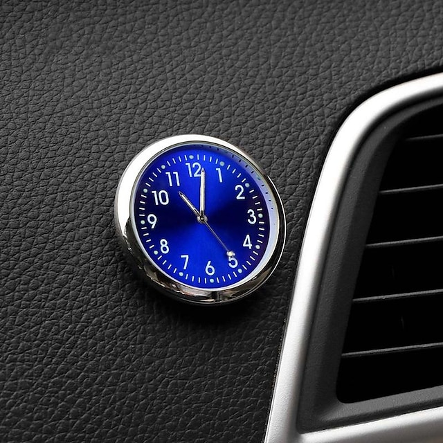  decoração do carro medidor eletrônico relógio do carro relógio auto ornamento interior automóveis adesivo relógio