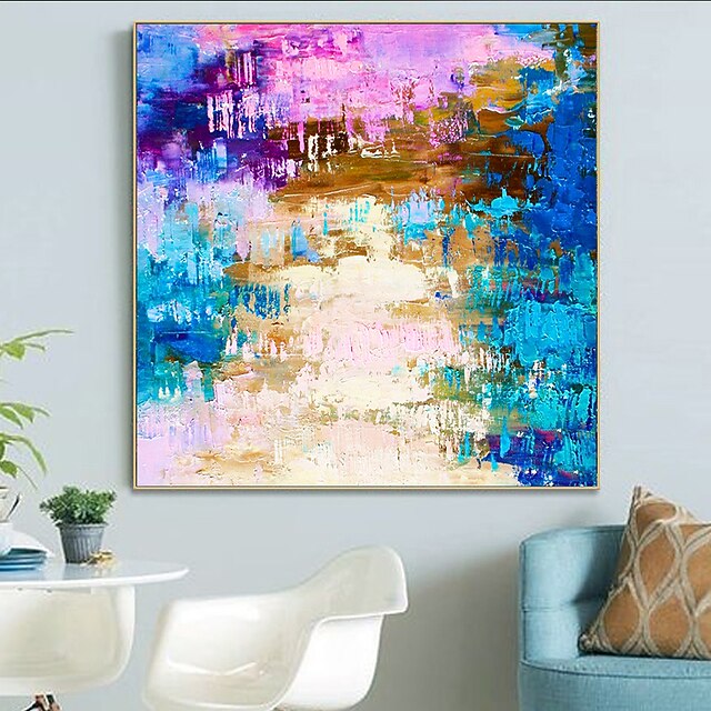 Handmade Oil Painting Canvas Wall Art Decoration Modern Abstract for Home Decor Rolled Frameless