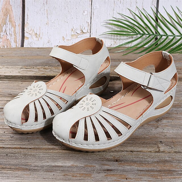 Women's Sandals Wedge Sandals Plus Size Barefoot Sandals Outdoor Beach