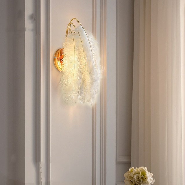  led wandlamp veer moderne eenvoudige slaapkamer studie bedlampje gang veranda hal kleine wandlamp