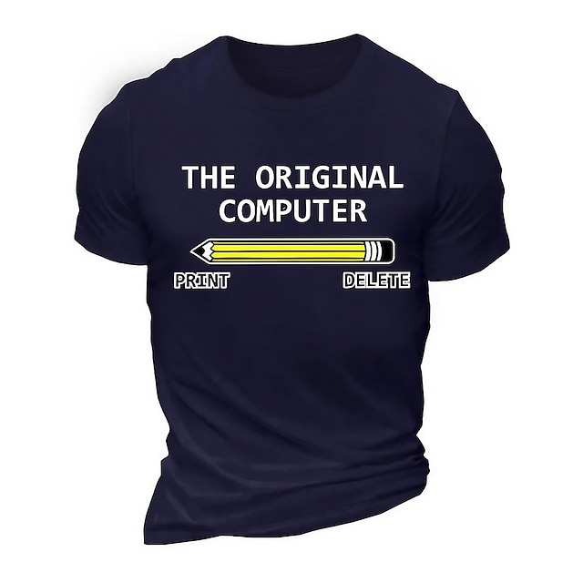 Men's T shirt Tee Graphic Tee Casual Style Classic Style Cool Shirt ...