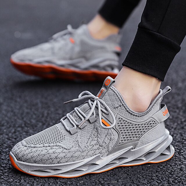 Men's Sneakers Flyknit Shoes Running Sporty Casual Outdoor Daily ...