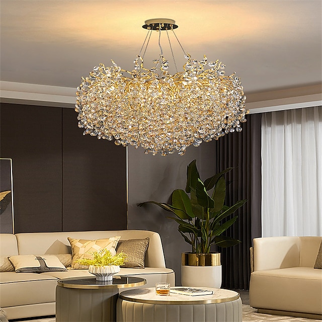  60 cm Design unico Lampadari Alluminio LED Stile nordico 110-240 V
