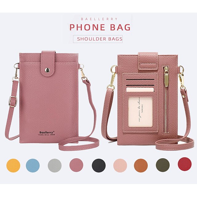  Thin Messenger Bag Women Small Shoulder Bag Ladies Cell Phone Pocket Mini Crossbody Bag Female Card Purse