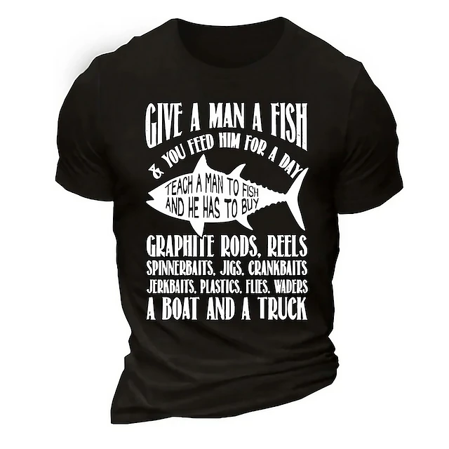 Men's Letter Graphic Prints T Shirt Graphic Tee Cotton Short Sleeves Graphic Shirt Black Dark Navy Green Comfortable Tee Outdoor Vacation Fashion Designer Clothing 5