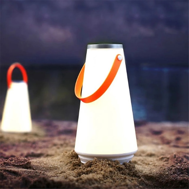  אורות קמפינג led ניידים פנסים אוהל תלויים מנורת אוהל USB מתג מגע מנורת לילה נטענת לחדר שינה סלון אור קמפינג