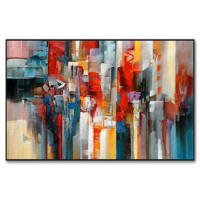 Handmade Oil Painting Canvas Wall Art Decoration Modern Abstract for ...