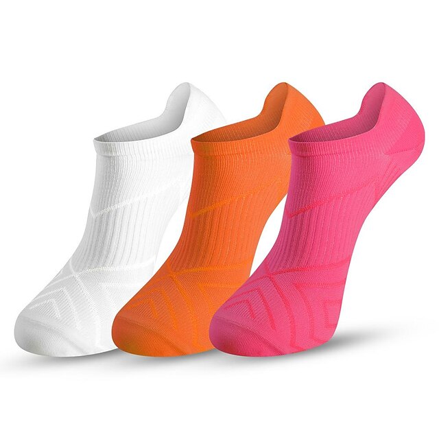  meias esportivas de corrida para maratona badminton tênis treinamento fitness boca rasa meias casuais para barco