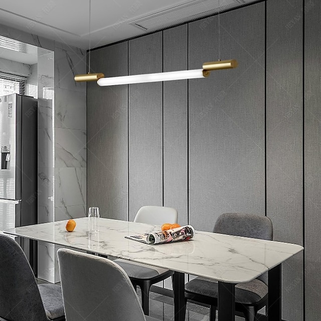  LED závěsné svítidlo 87/120/148 cm design vložky 1-světlo 3000lm minimalistický design pro jídelnu, ložnici, obývací pokoj