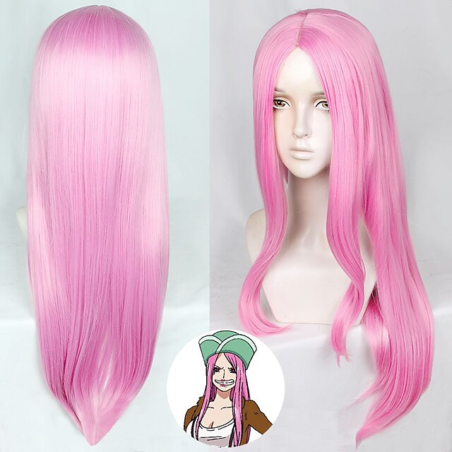  One Piece Jewelry Bonney Pink Cosplay Wig