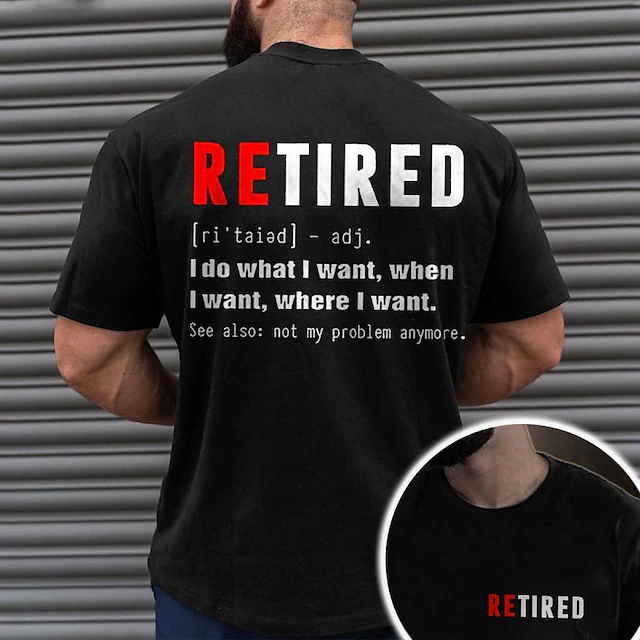 Men's Graphic Prints Funny Letter Print T Shirt Graphic Tee 100% Cotton Short Sleeve Graphic Shirt Black Navy Blue Army Green Comfortable Tee Vacation Street Fashion Designer Clothing 7