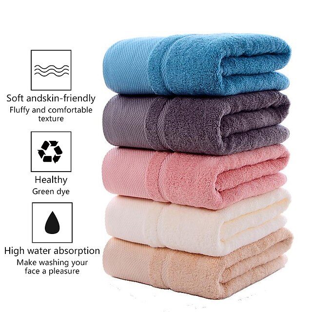 100 Cotton Towel Bath Towel Soft and Absorbent, Premium Quality