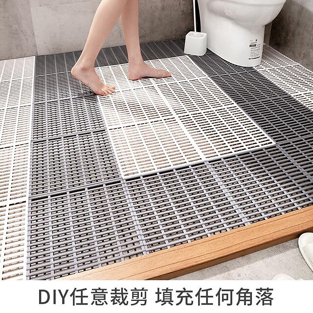 Shower Bath Mat Nonslip Carpet Tasteless Tpe Toilet Household Bathtub