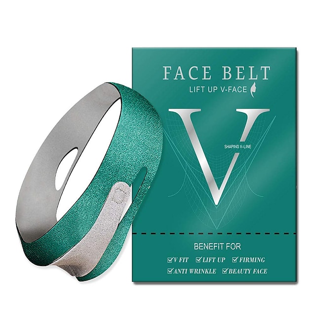 oddychający bandaż w kształcie litery V lifting twarzy maska wyszczuplająca pas przeciwzmarszczkowy zmniejsza podwójny podbródek pasek v twarz podbródek policzek