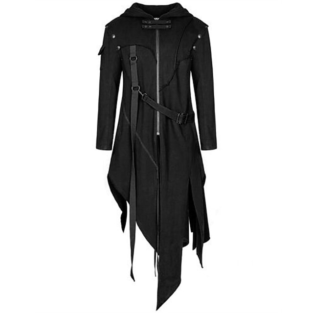  Punk & Gothic Medieval Coat Masquerade Knight Ritter Men's Party / Evening Coat