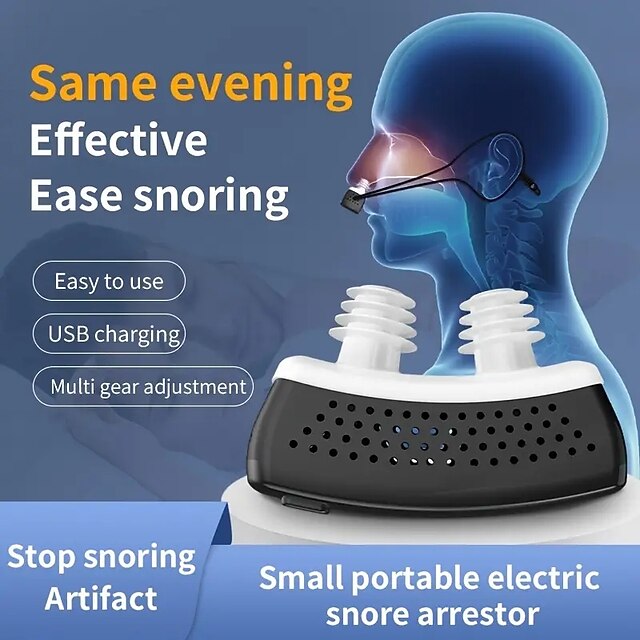 1pc Intelligent Anti Snoring Device For Adults Magic Device For