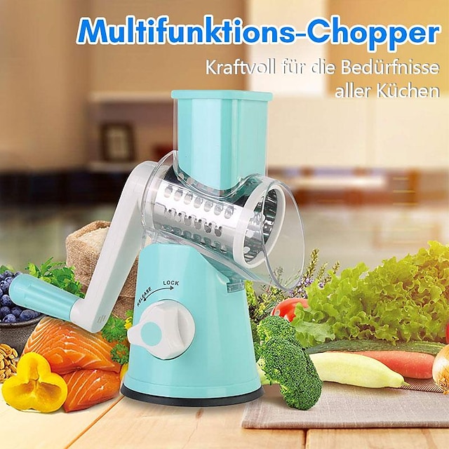 MultiFunctional Vegetable Cutter, Twister, Vegetable Cutter, Shredded