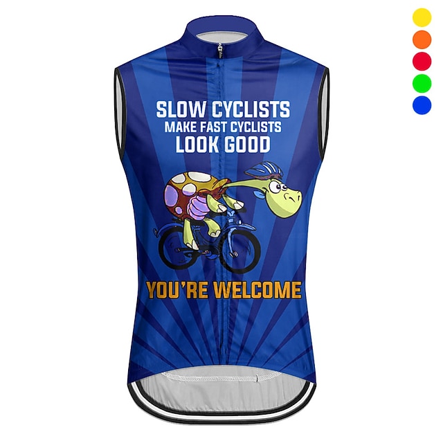 21Grams Men's Cycling Vest Cycling Jersey Sleeveless Bike Vest / Gilet Top with 3 Rear Pockets