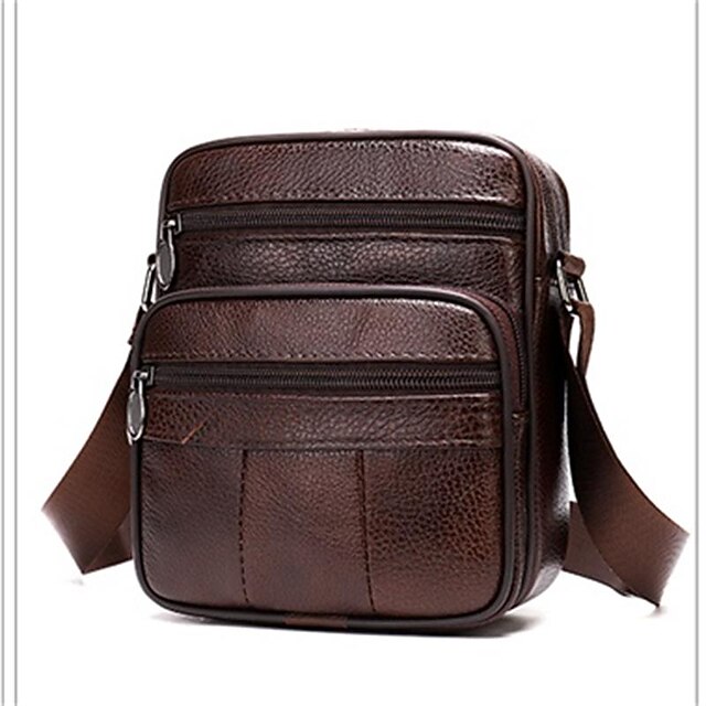 Men's Crossbody Bag Shoulder Bag Crossbody Bag Nappa Leather Cowhide
