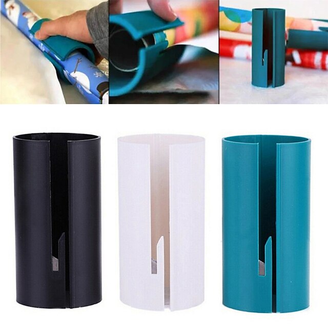  Sliding Gift Wrapping Paper Cutter Christmas Cutting Tools Gift Wrapping Paper Cutting Tool Cuts The Perfect Line Single Time