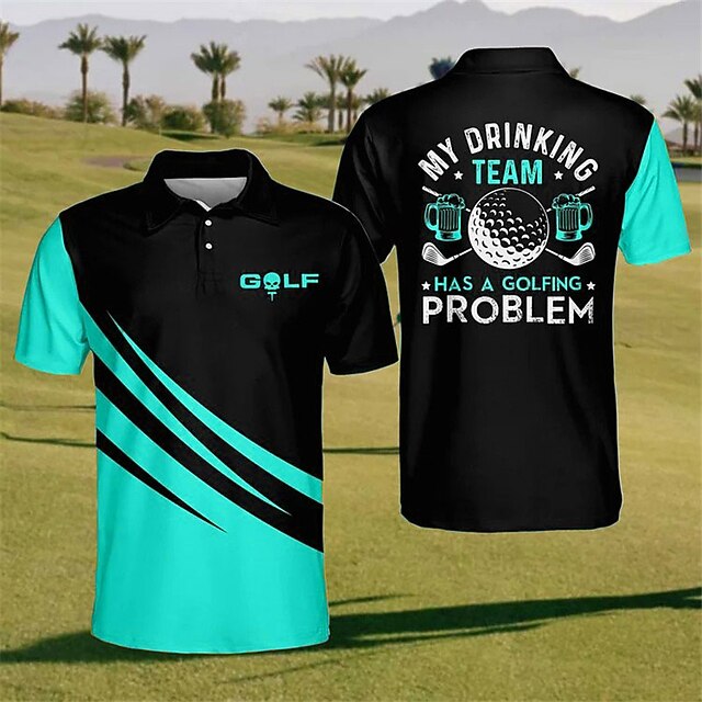 Tourist Season Print Golf Polo main image 0