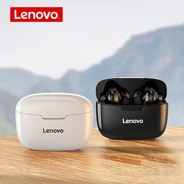  Lenovo xt90 tws aidot langattomat kuulokkeet kosketusohjauksella& mikrofoni bluetooth kuulokkeet ip54 vedenpitävät urheilukuulokkeet