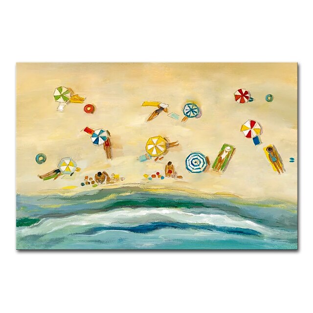  مينتورا اليدوية شاطئ مشهد لوحات زيتية على قماش جدار الفن الديكور الحديثة مجردة صورة للديكور المنزل توالت فرملس لوحة غير ممتدة