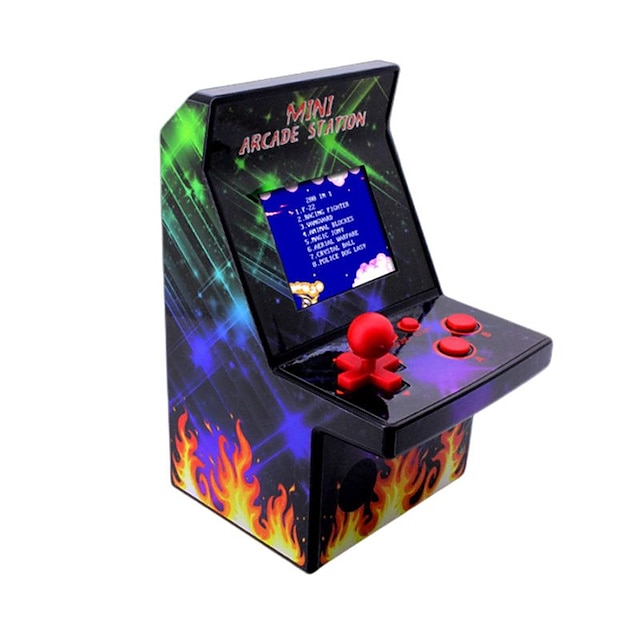  mini arcade console retrô handheld portátil clássico game joystick jogador popular com 200 jogos