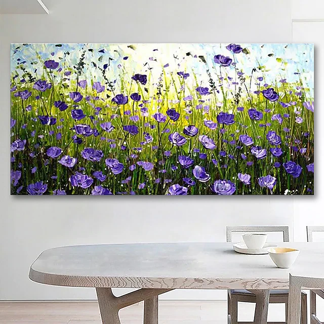 Oil Painting Hand Painted Abstract Flower Landscape Living Room Decoration On The Wall Art for Home Decoration Rolled Canvas No Frame Unstretched 12