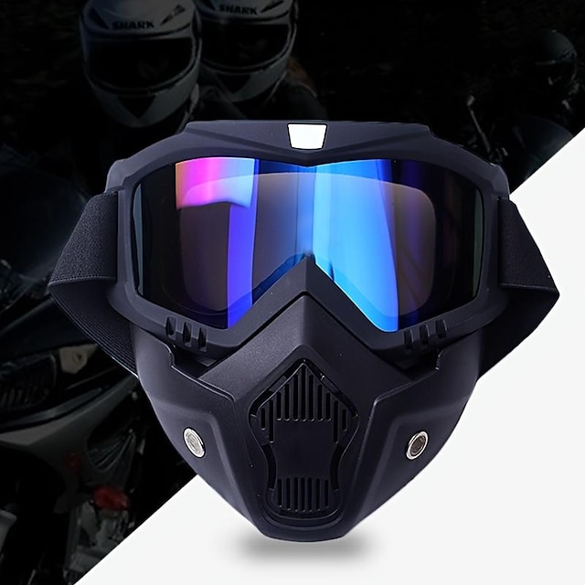  mantenha-se protegido enquanto pratica esportes ao ar livre: adquira o novo escudo cs goggle mask tático facial completo!