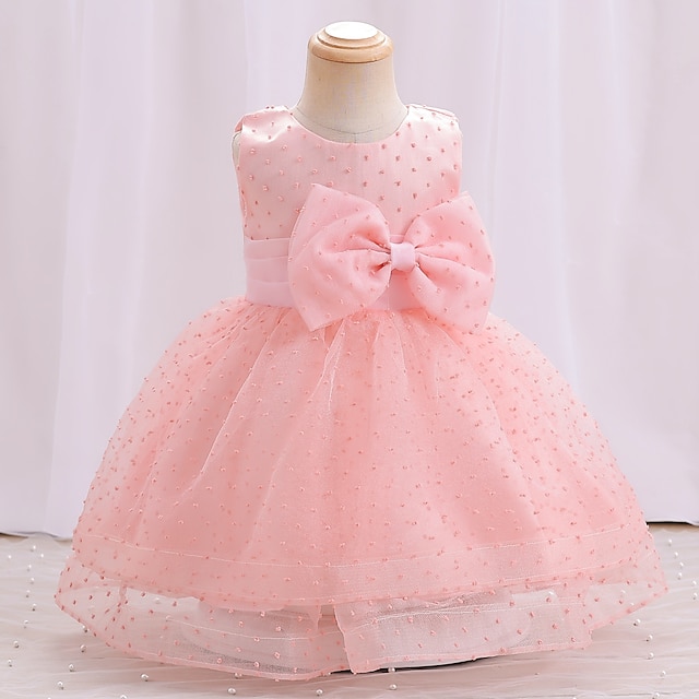  nyt barn blomst pige et-årig kjole fødselsdag fuldmåne tåget gaze prinsessekjole piger festkjoler