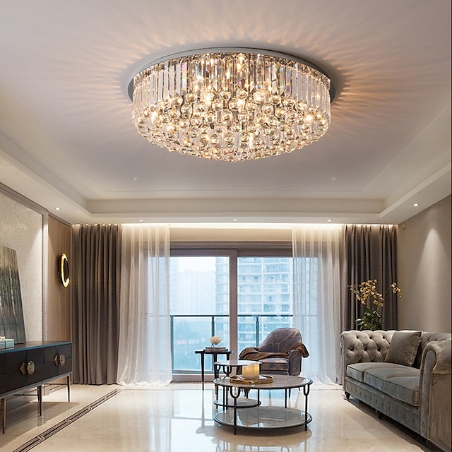  lehké luxusní křišťálové stropní svítidlo moderní jednoduché svítidlo do obývacího pokoje hlavní ložnice atmosféra nový balíček svítidel