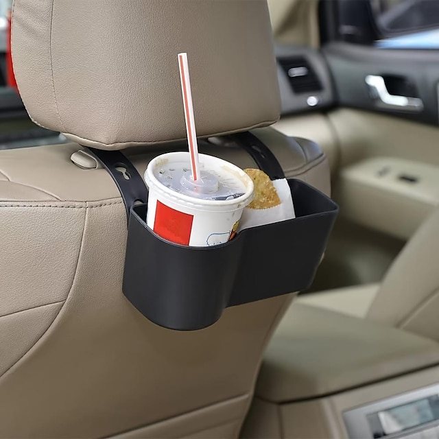  Starfire wnętrze samochodu zawieszenie tylnego siedzenia schowek uchwyt na napoje samochodowa regulowana przegródka uchwyt na kubek wody pudełko na przekąski napój taca na żywność organizer
